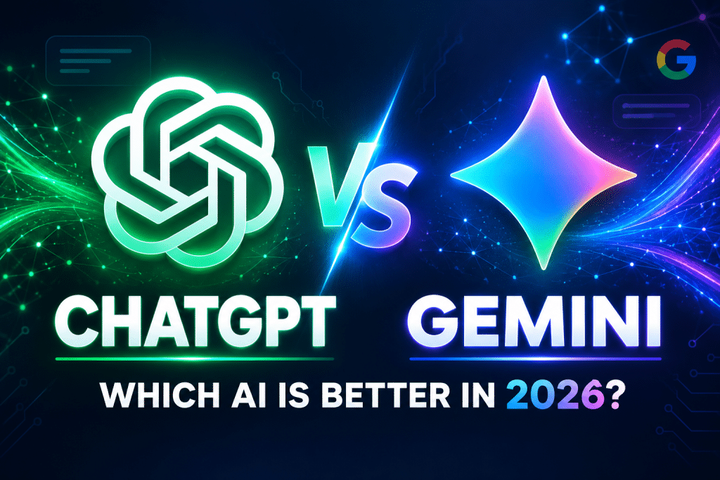 ChatGPT vs Gemini AI assistant comparison